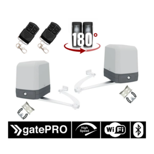 gatePRO 250 karos kétszárnyú kapunyitó szett